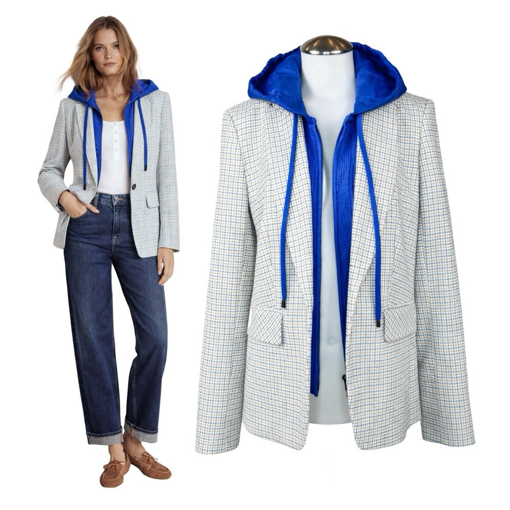 $695 VERONICA BEARD Dickey Blazer Jacket — Size 10